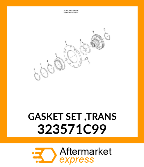 GASKET SET ,TRANS 323571C99