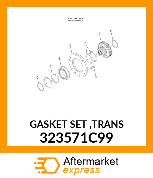 GASKET SET ,TRANS 323571C99