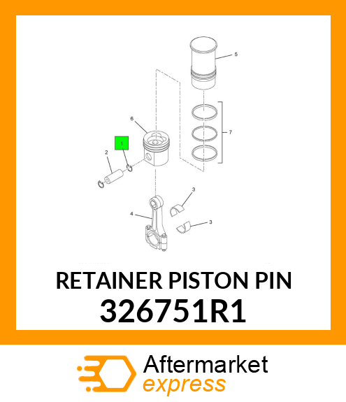 Retainer - Piston Pin 326751R1