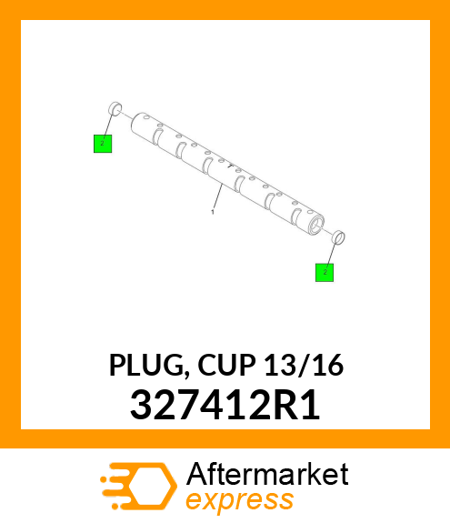 PLUG, CUP 13/16" 327412R1