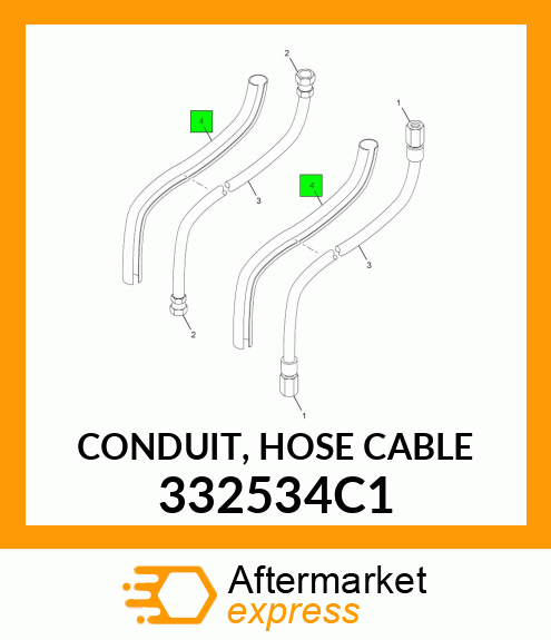 CONDUIT, HOSE CABLE 332534C1