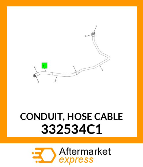 CONDUIT, HOSE CABLE 332534C1