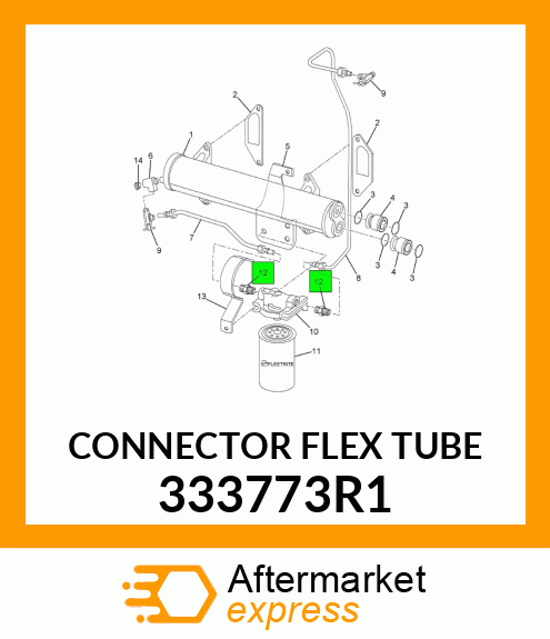 CONNECTOR FLEX TUBE 333773R1