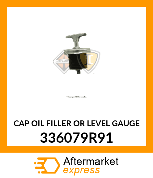 CAP OIL FILLER OR LEVEL GAUGE 336079R91