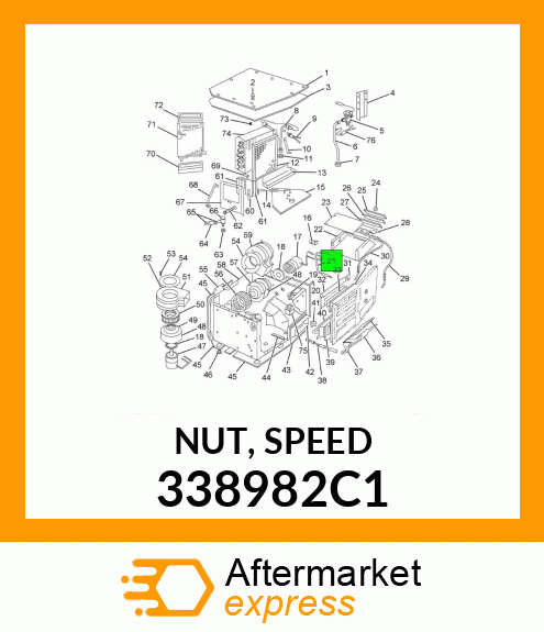 NUT, SPEED 338982C1