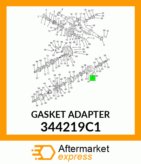 GASKET ADAPTER 344219C1