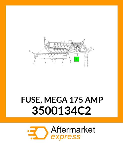 FUSE, MEGA 175 AMP 3500134C2