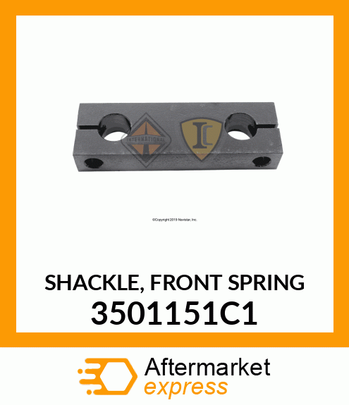 SHACKLE, FRONT SPRING 3501151C1