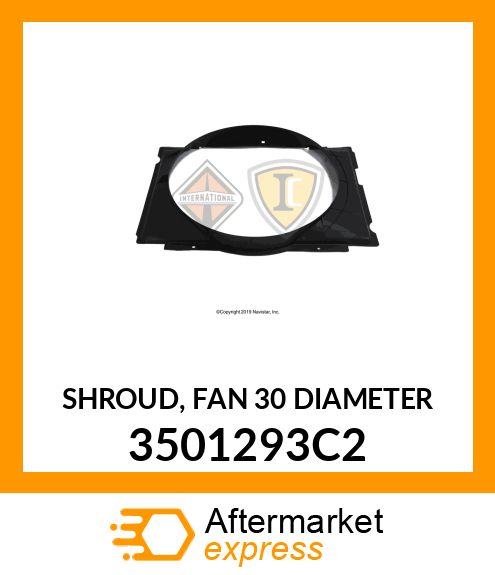 SHROUD, FAN 30" DIAMETER 3501293C2