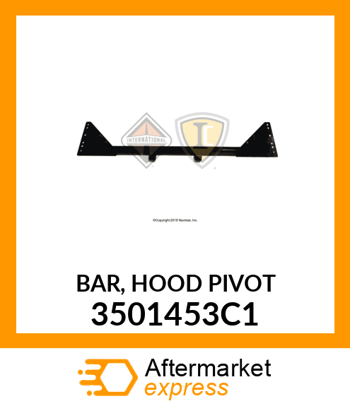 BAR, HOOD PIVOT 3501453C1