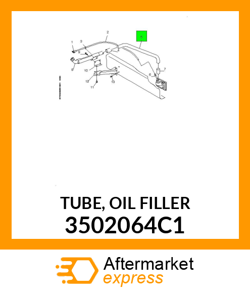 TUBE, OIL FILLER 3502064C1