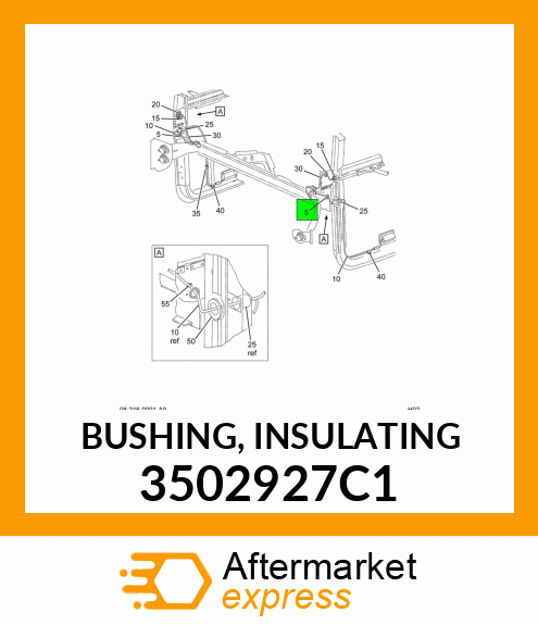 BUSHING, INSULATING 3502927C1