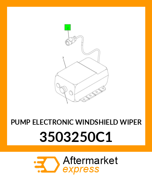 PUMP ELECTRONIC WINDSHIELD WIPER 3503250C1