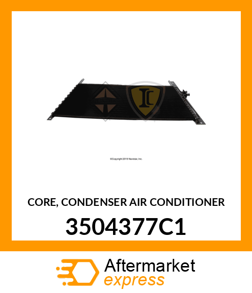 CORE, CONDENSER AIR CONDITIONER 3504377C1
