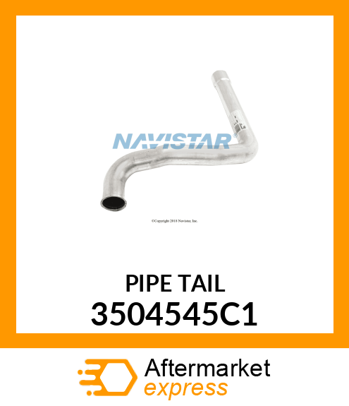 PIPE TAIL 3504545C1