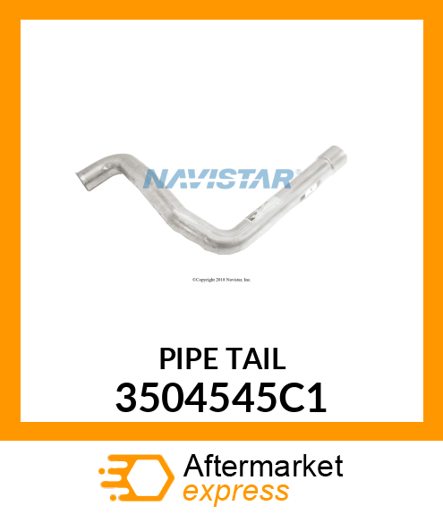 PIPE TAIL 3504545C1