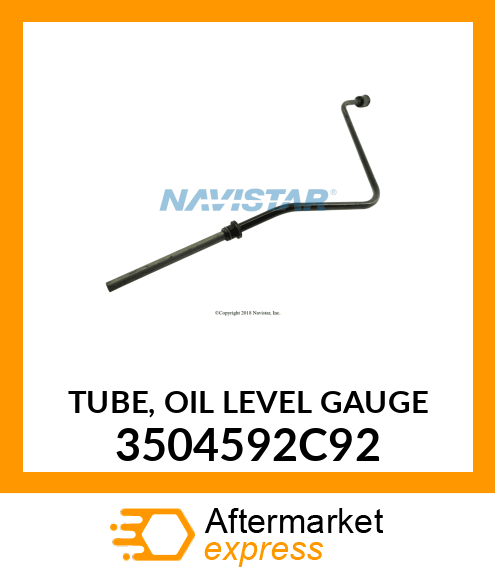 TUBE, OIL LEVEL GAUGE 3504592C92