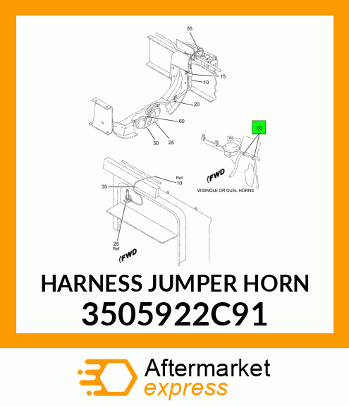 HARNESS JUMPER HORN 3505922C91