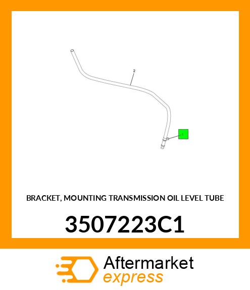 BRACKET, MOUNTING TRANSMISSION OIL LEVEL TUBE 3507223C1