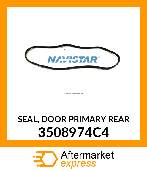 SEAL, DOOR PRIMARY REAR 3508974C4