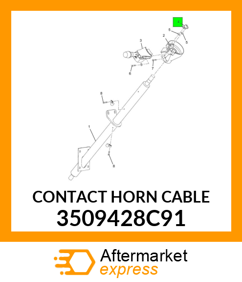 CONTACT HORN CABLE 3509428C91