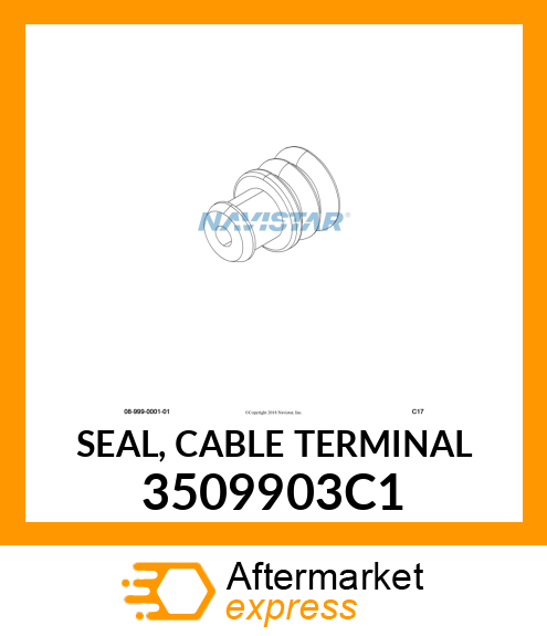 SEAL, CABLE TERMINAL 3509903C1