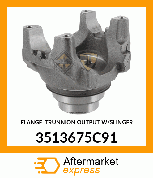 FLANGE, TRUNNION OUTPUT W/SLINGER 3513675C91