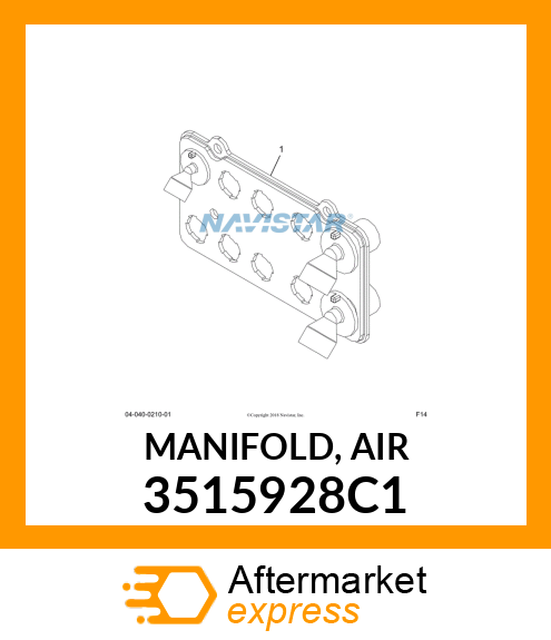 MANIFOLD, AIR 3515928C1