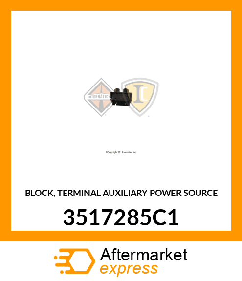 BLOCK, TERMINAL AUXILIARY POWER SOURCE 3517285C1