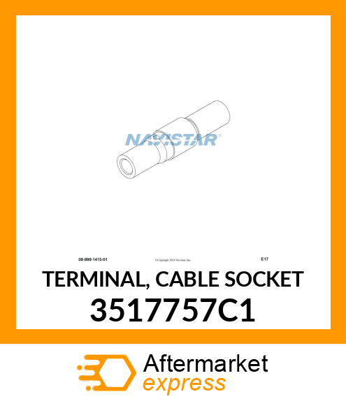 TERMINAL, CABLE SOCKET 3517757C1