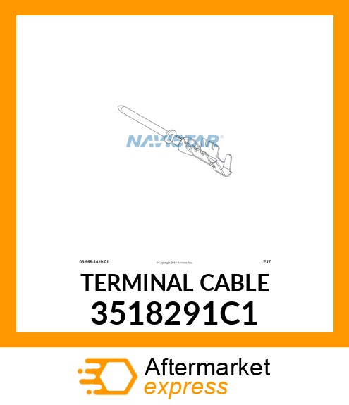 TERMINAL CABLE 3518291C1