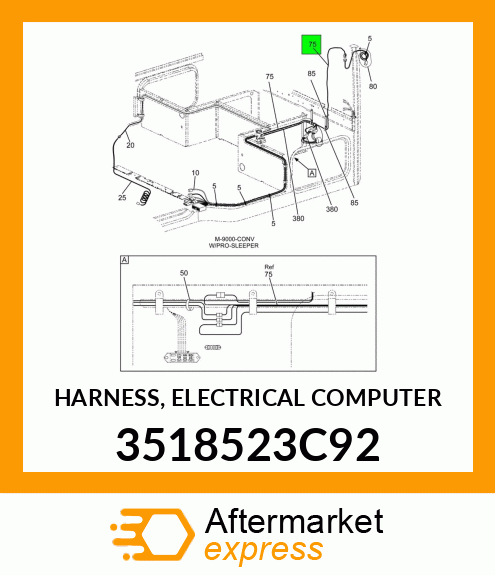 HARNESS, ELECTRICAL COMPUTER 3518523C92