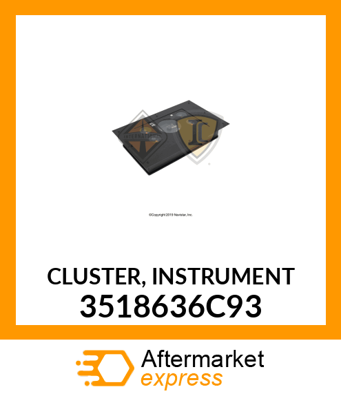CLUSTER, INSTRUMENT 3518636C93