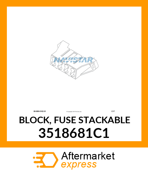 BLOCK, FUSE STACKABLE 3518681C1