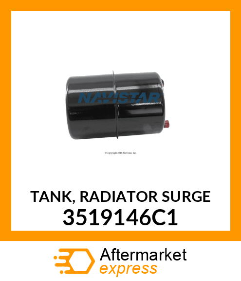 TANK, RADIATOR SURGE 3519146C1