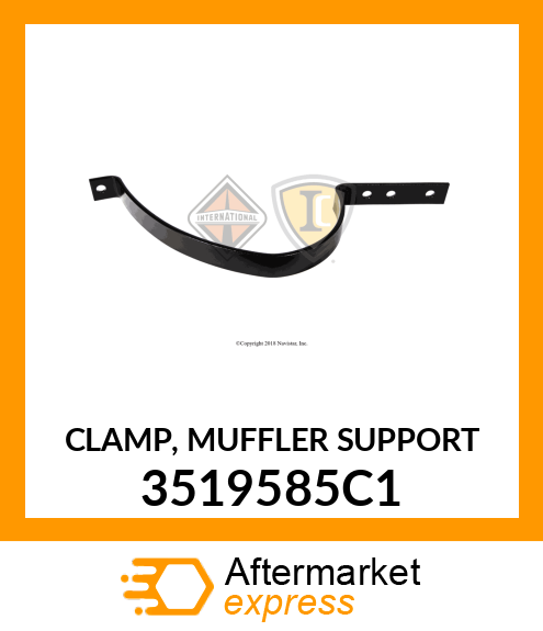 CLAMP, MUFFLER SUPPORT 3519585C1