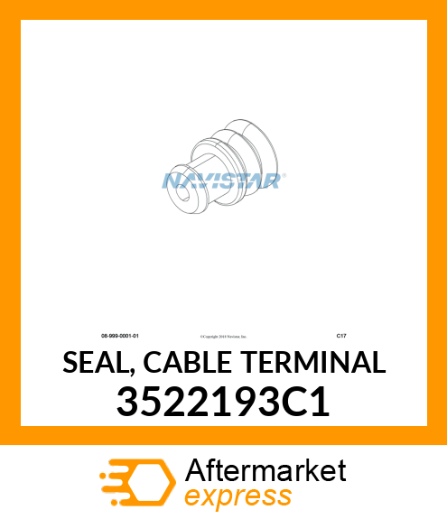 SEAL, CABLE TERMINAL 3522193C1
