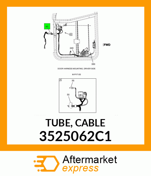 TUBE, CABLE 3525062C1