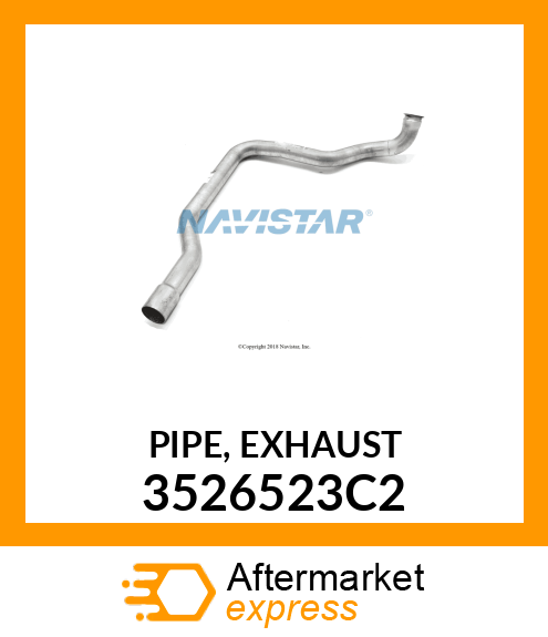 PIPE, EXHAUST 3526523C2