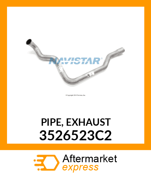 PIPE, EXHAUST 3526523C2