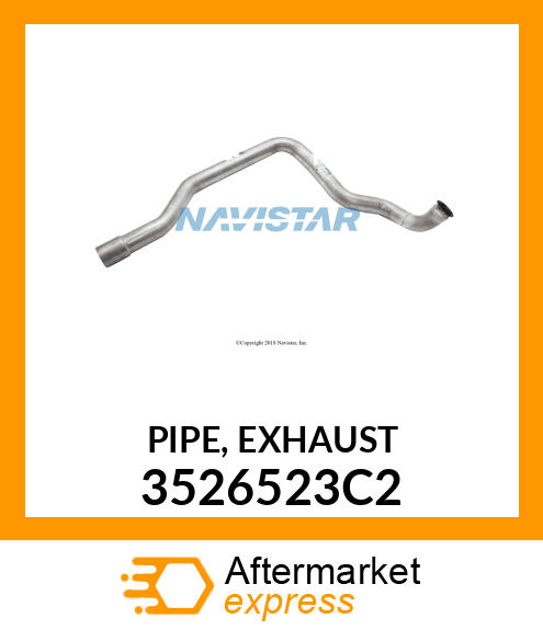 PIPE, EXHAUST 3526523C2