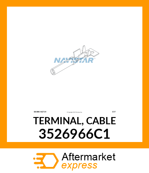 TERMINAL, CABLE 3526966C1