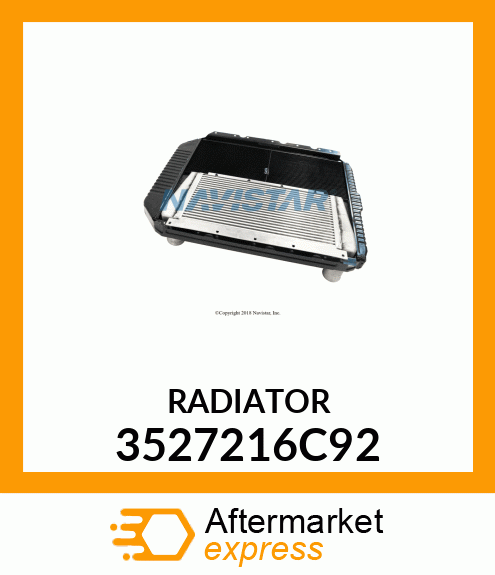 RADIATOR WITH OIL COOLER 3527216C92