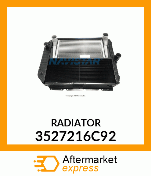 RADIATOR WITH OIL COOLER 3527216C92