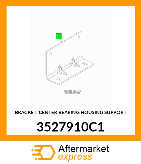 BRACKET, CENTER BEARING HOUSING SUPPORT 3527910C1