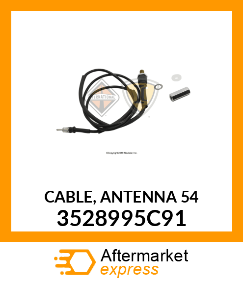 CABLE, ANTENNA 54" 3528995C91