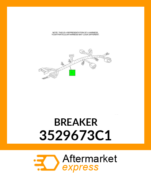 CIRCUIT- BREAKER BROWN 8 AMP 3529673C1