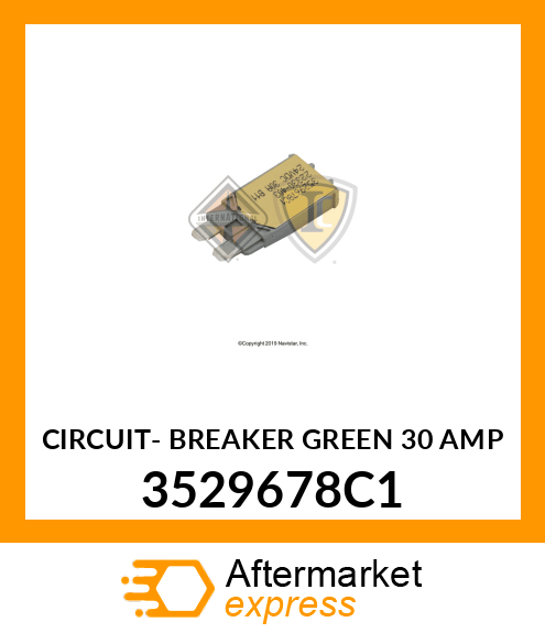 CIRCUIT- BREAKER GREEN 30 AMP 3529678C1