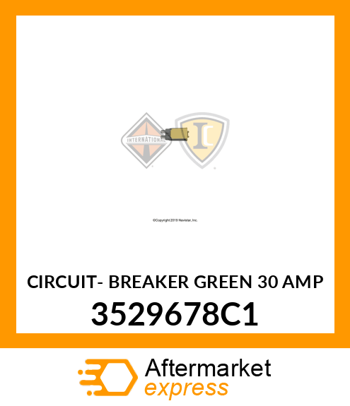 CIRCUIT- BREAKER GREEN 30 AMP 3529678C1