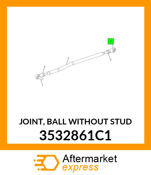 JOINT, BALL WITHOUT STUD 3532861C1